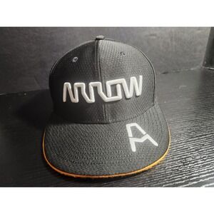 Black Clover Arrow McLaren SP‎ Racing Snapback Hat Mens Black Orange Team Cap F1